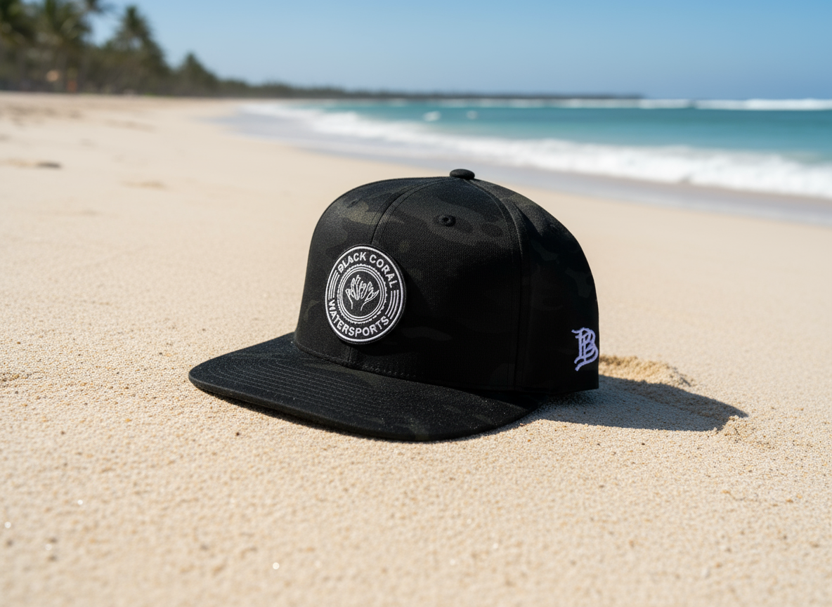 Flat Snapback Hat - Muti-cam