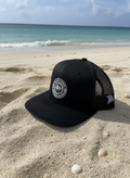 Bare Flat Trucker Hat - Black
